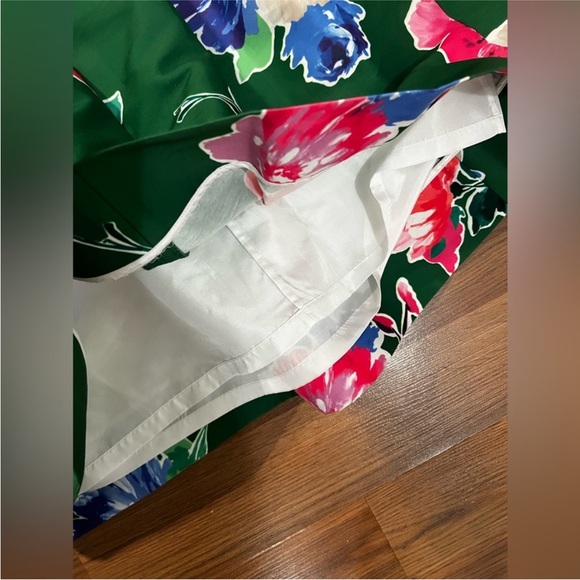 Kate Spade Green and Pink Floral Dress - Picture 9 of 11